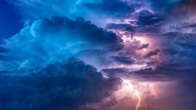 Thunder and lightning